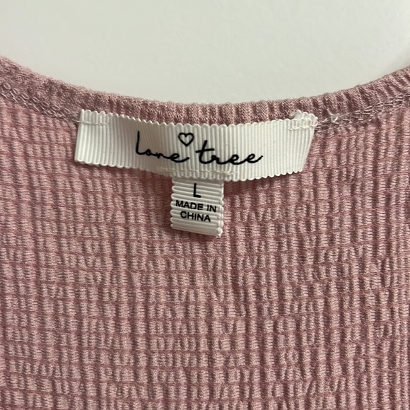 Love Tree women’s pink top, size large - Picture 2 of 4